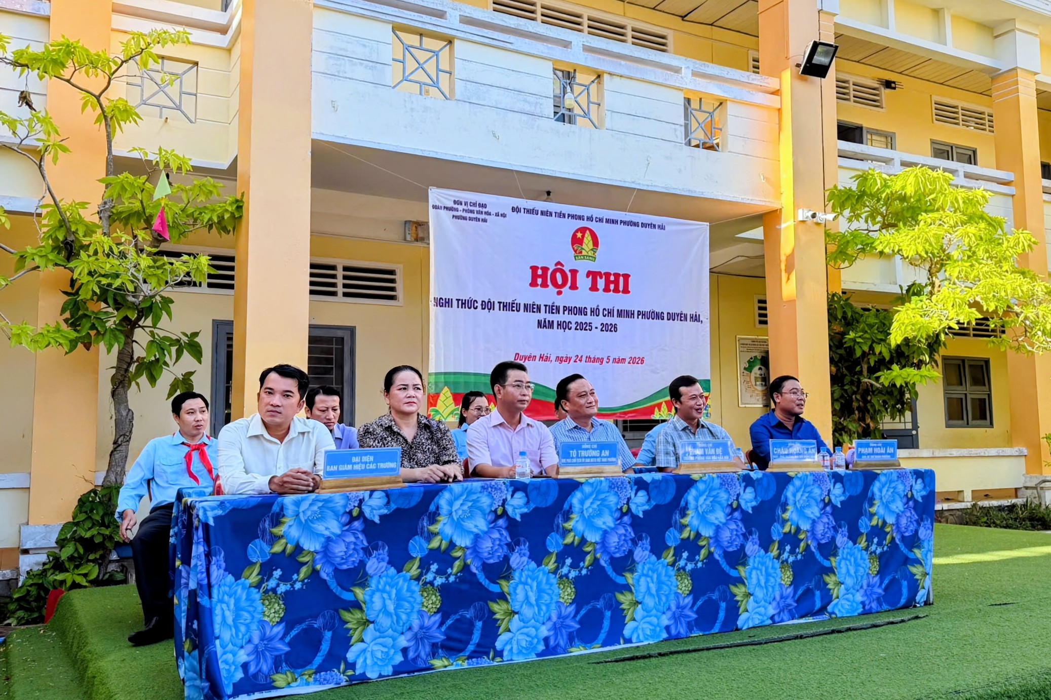 Phường Duyên Hải tổ chức Hội thi Nghi thức Đội năm học 2025 – 2026