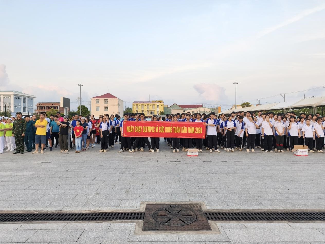 Phường Duyên Hải sôi nổi tổ chức Ngày chạy Olympic vì sức khỏe toàn dân năm 2026