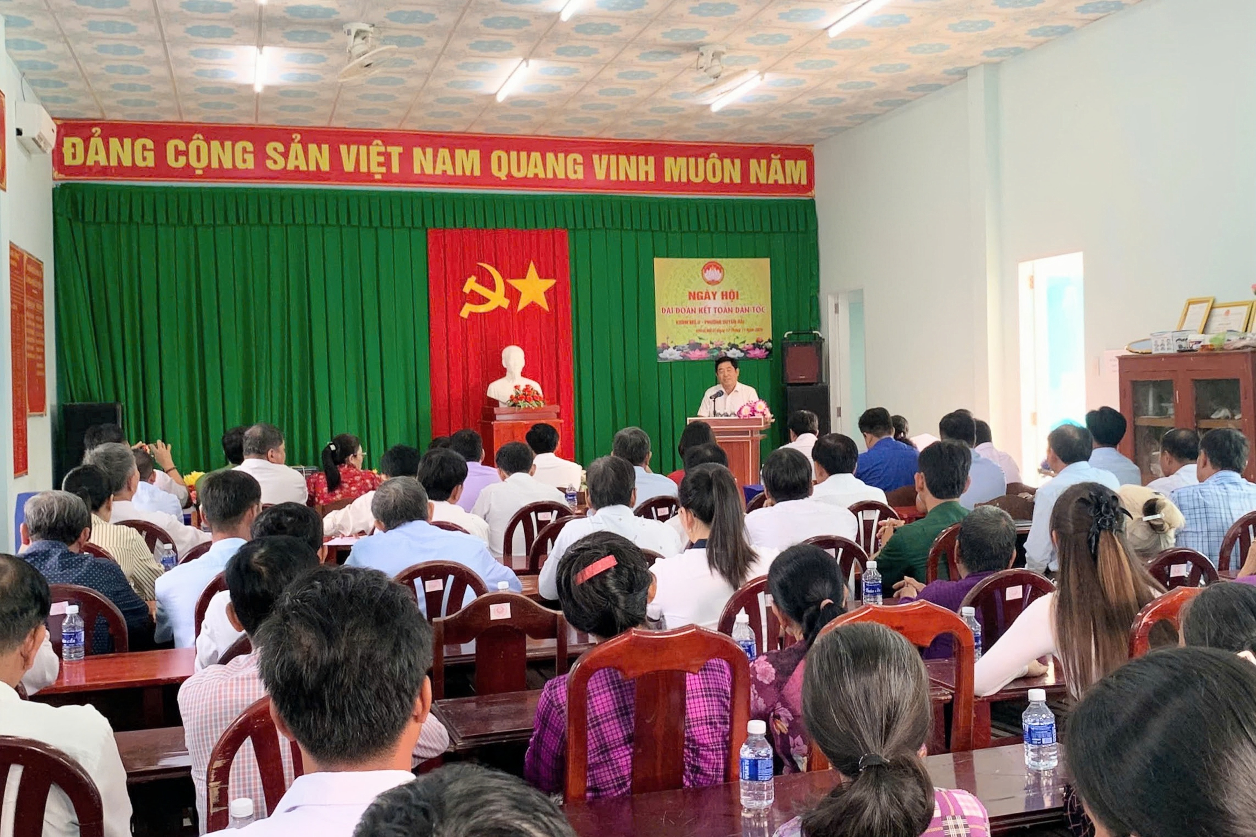 Ngày hội Đại đoàn kết toàn dân tộc năm 2025 tại Khóm Mù U